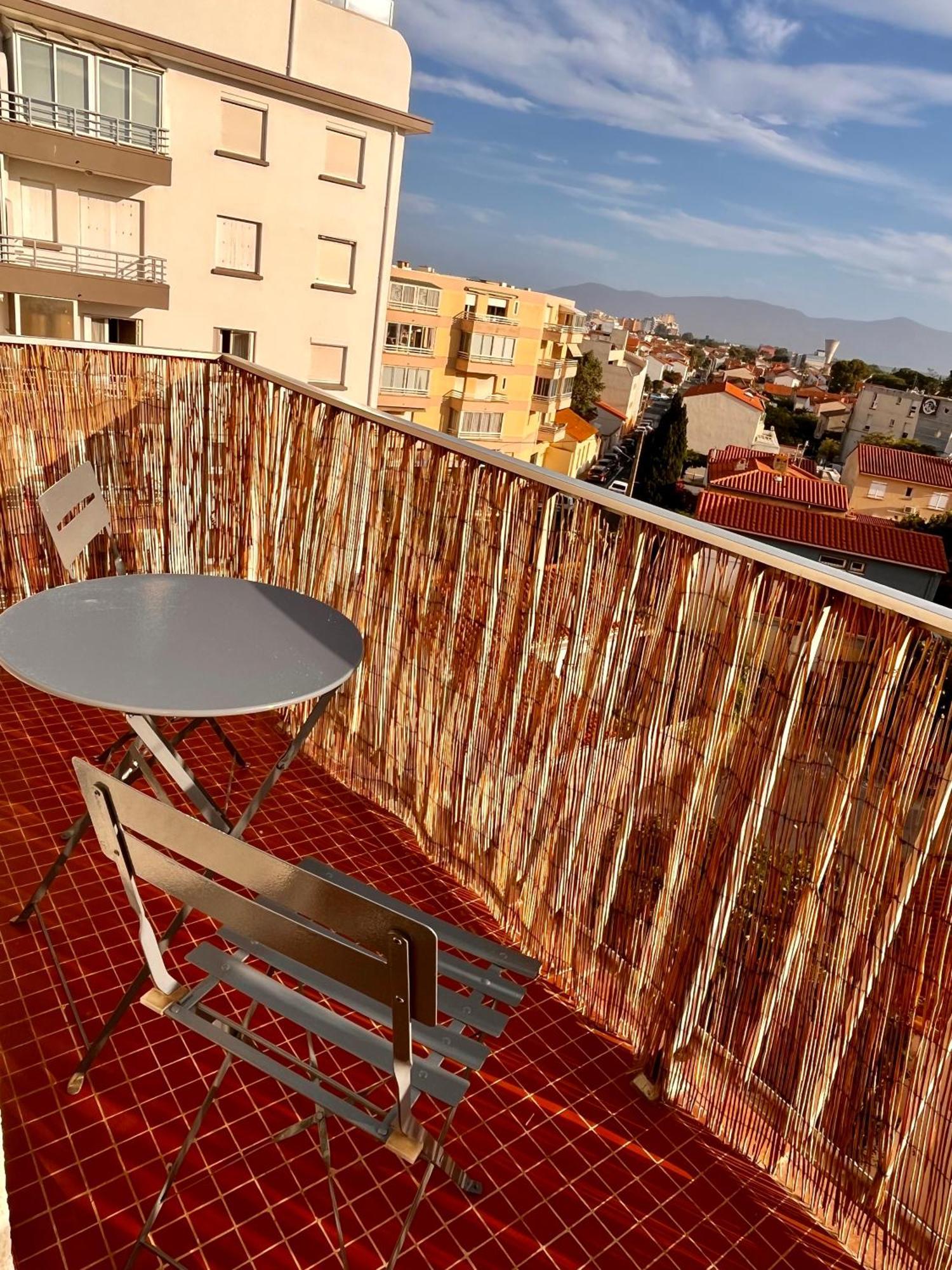 Studio Cote Plage Tout Equipe Vue Sur Le Canigou Canet-en-Roussillon Buitenkant foto